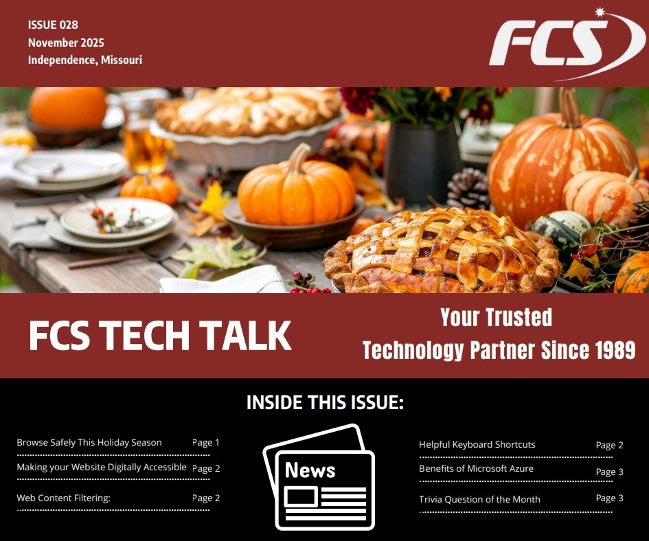 FCS Tech Talk Newsletter - November 2025