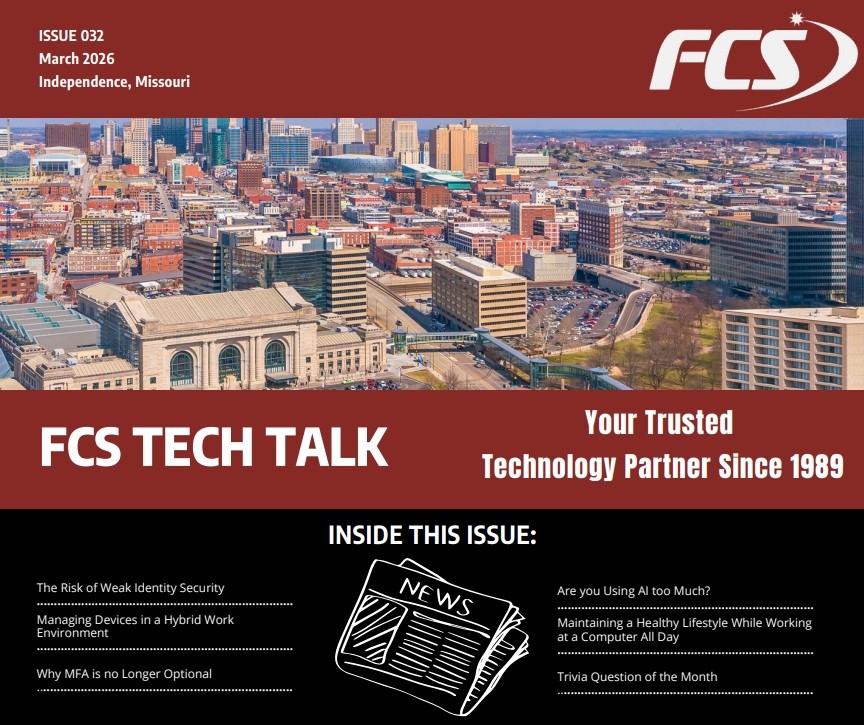 FCS Tech Talk Newsletter - March 2026