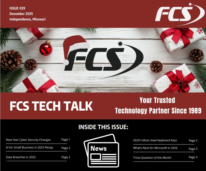 FCS Tech Talk Newsletter: December 2025