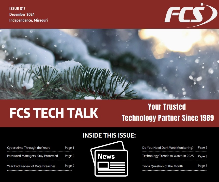 FCS Tech Talk Newsletter - December 2024