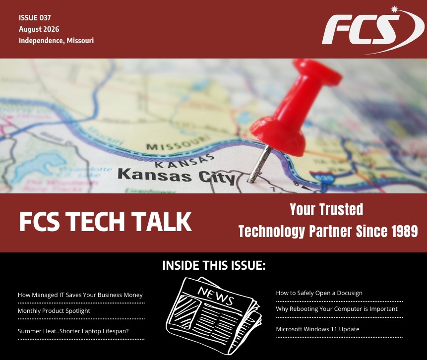 FCS Tech Talk Newsletter - August 2026