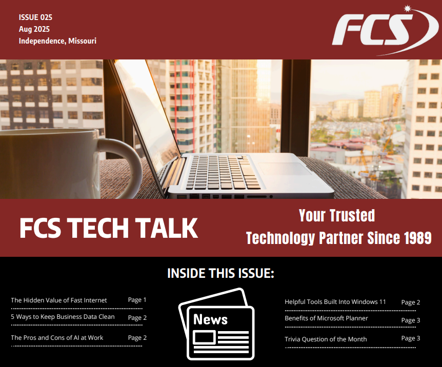 FCS Tech Talk Newsletter - August 2025