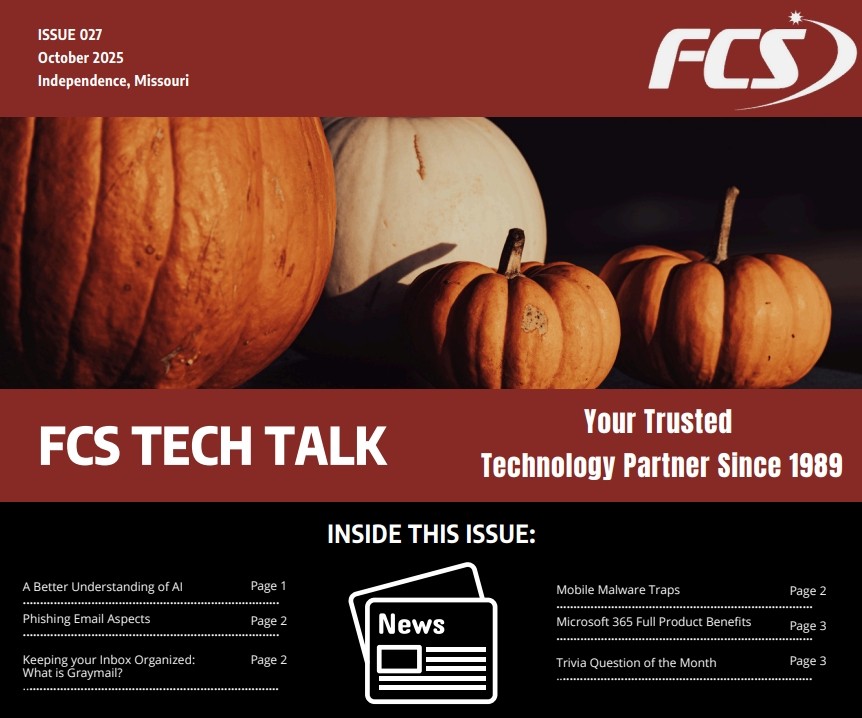 FCS Tech Talk Newsletter - October 2025